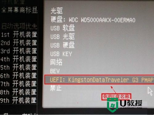 UEFI U盘启动如何设置,UEFI U盘启动设置方法,步骤4