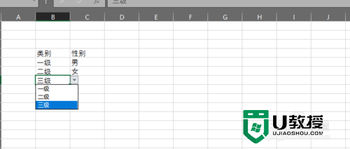 Excel表格怎么设置下拉菜单，步骤5