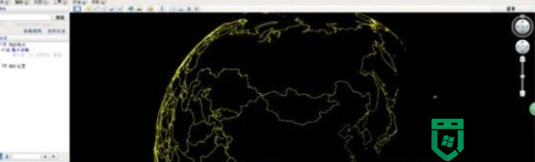 谷歌地球黑屏怎么回事 谷歌地球打开是黑色的地球如何解决