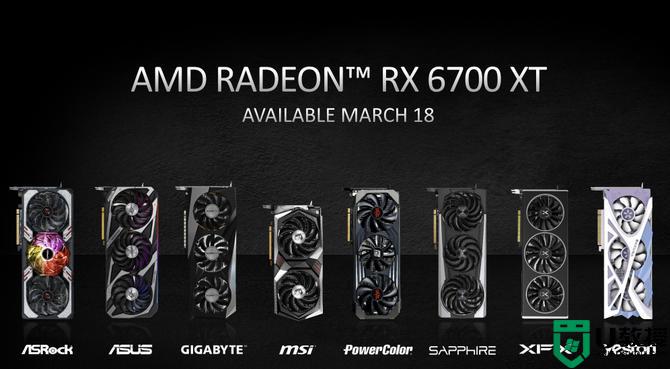 RX 6700XT相当于什么N卡 AMD Radeon RX 6700 XT显卡评测
