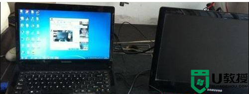 笔记本win7系统双屏显示设置步骤_win7笔记本电脑双屏显示器怎么设置