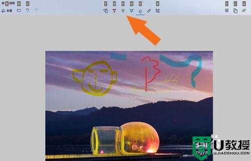 Win10怎么使用自带截图软件编辑图片_win10使用自带截图软件编辑图片的方法