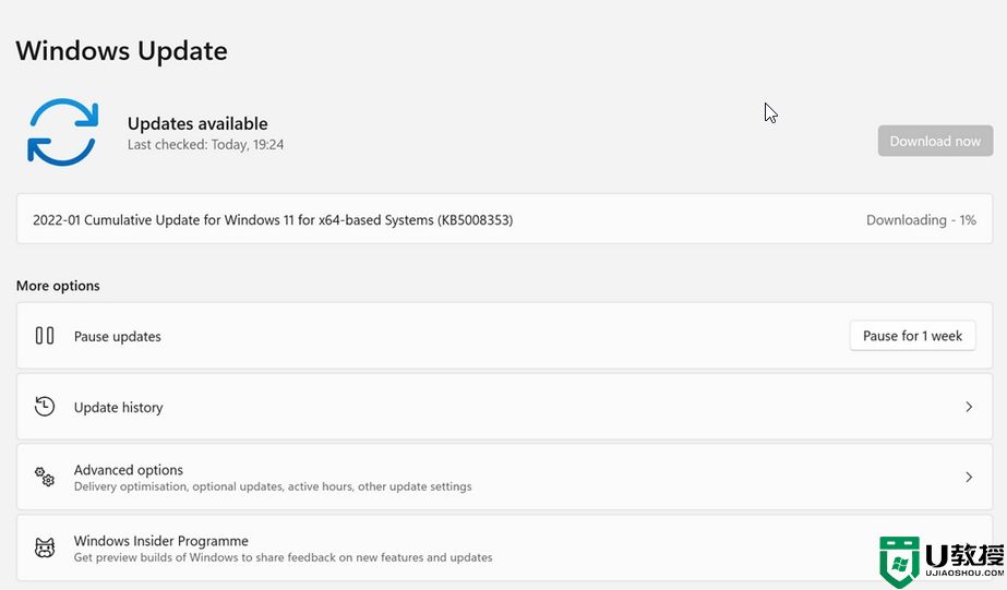 微软将Windows11 Build 22000.466发布到Beta和发布预览频道
