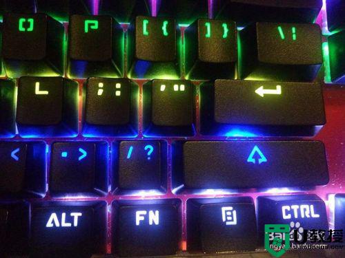 黑爵机械键盘如何调灯光_黑爵机械键盘灯的调整步骤