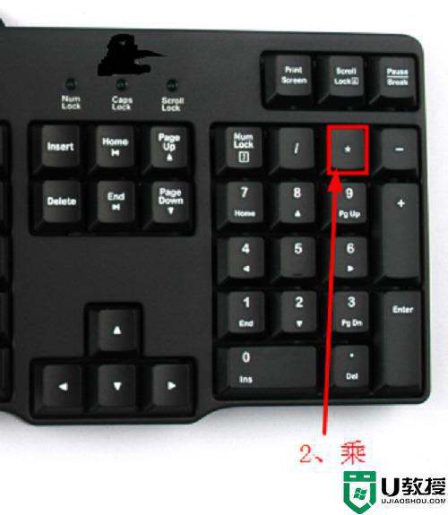 乘号在键盘上怎么打_键盘乘号x是哪个键