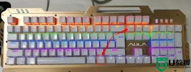 win7键盘灯按键开关在哪 win7键盘灯的键是哪个键