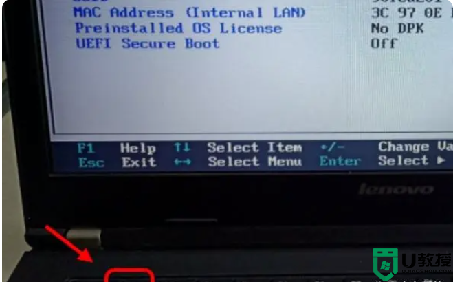 重装系统时联想笔记本u盘启动按哪个键