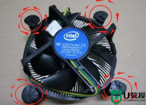 电脑风扇怎么拆？