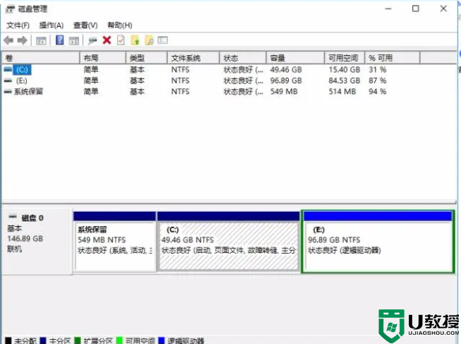  win10磁盘管理器的用处和意义