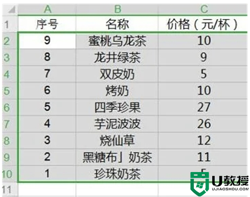 降序排序怎么设置 excel中降序排序的设置方法