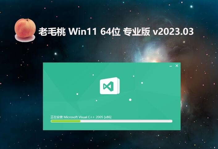 老毛桃win11最新64位功能无广告版v2023.03