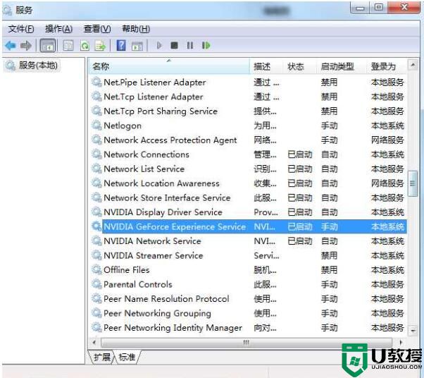 Win7系统GfExperienceService.exe是什么如何取消开机启动？