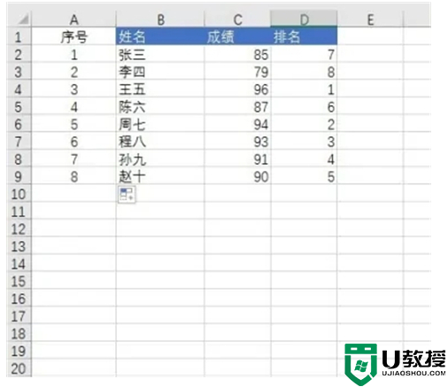 表格序号下拉全是1怎么能递增 excel下拉排序递增设置方法