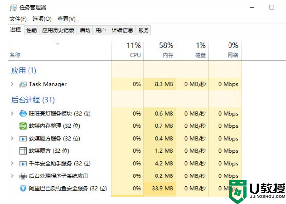 win7任务管理器如何强制关闭程序