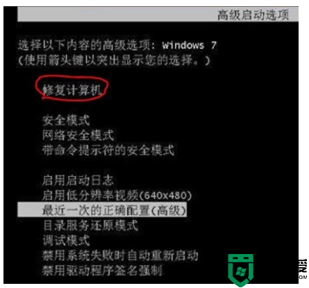 win7电脑无法进入系统怎么办