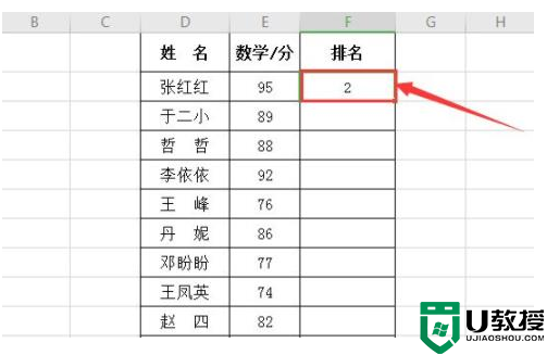 怎样用rank函数排名相信教程