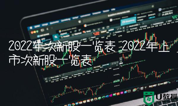 2022年次新股一览表