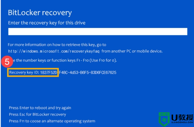 重装系统出现BitLocker recovery界面原因分析及解决方法