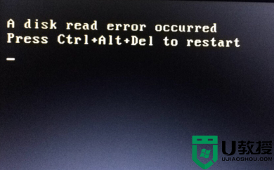 a disk read error occurred原因分析及解决方法