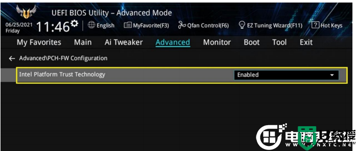 安装Win11出现“The PC must support TPM 2.0”解决方法