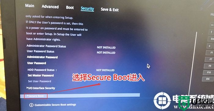 华硕笔记本关闭Secure Boot的方法(支持新旧主板)