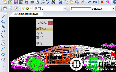 迅捷CAD编辑器怎么创建不同的视口图解