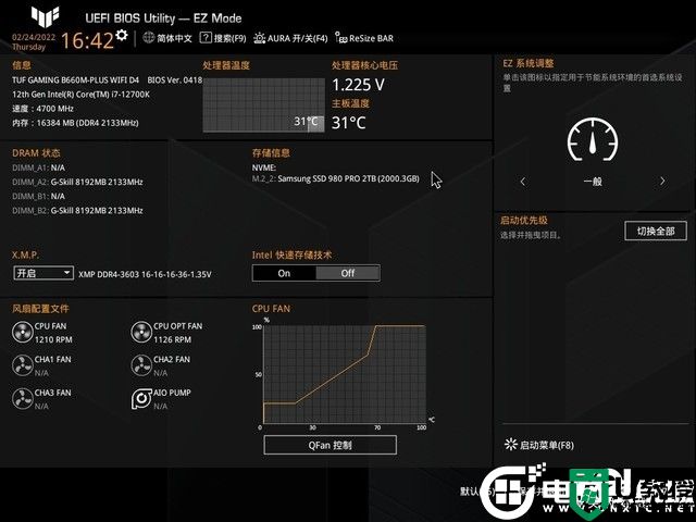 华硕b660m主板怎么样?华硕TUF GAMING B660M-PLUS(DDR4)主板评测