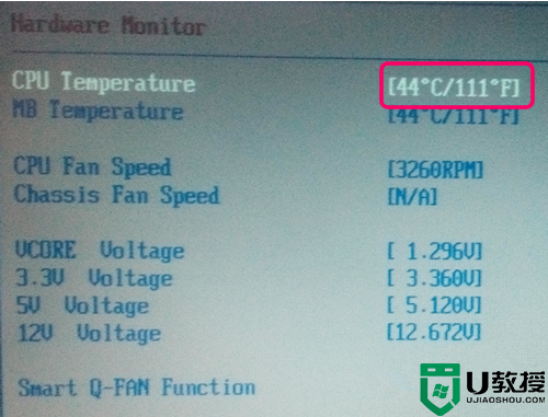 电脑CPU怎么查看温度?查看电脑CPU温度的方法