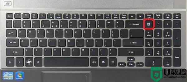 笔记本数字键盘打不出数字怎么办？笔记本数字键盘打不出数字解决方法