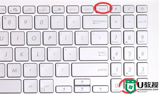 笔记本电脑删除键是哪一个 电脑键盘哪个是删除键