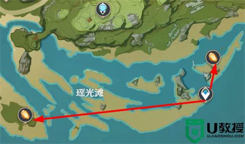 原神石珀采集地点 原神石珀采集路线图