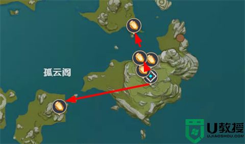 原神石珀采集地点 原神石珀采集路线图