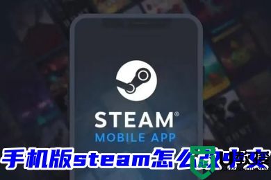 手机版steam怎么改中文 新版手机steam调成中文的方法教程