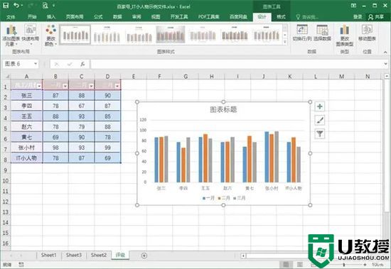 办公软件excel怎么做柱状图表 excel表格如何生成柱状图