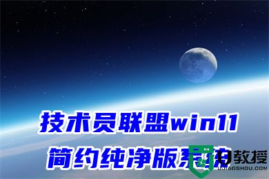 技术员联盟win11简约纯净版系统下载 win11官方64位镜像文件下载