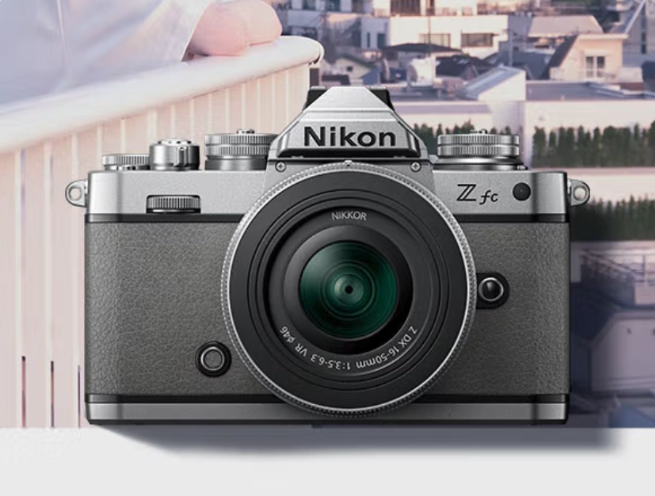 消息称尼康将推全黑版本 Z fc 相机 还有 40mm F2 SE 镜头
