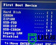 BIOS设置找不到USB-HDD选项怎么办