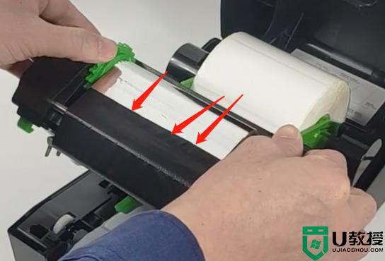 tsc打印机如何换碳带_tsc条码打印机换碳带的步骤